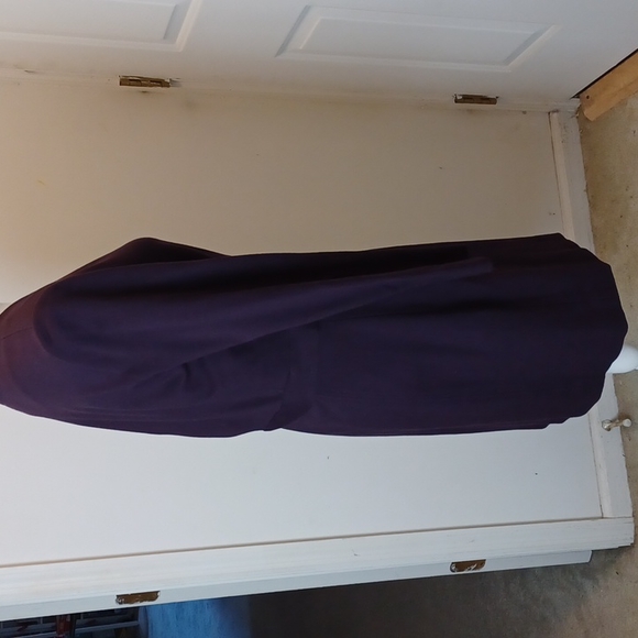 Milly original long SLEEVES SOFT KNIT DRESS SZ: large purple - Picture 4 of 7